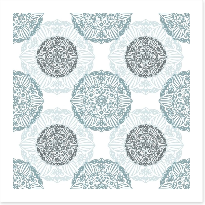 Arabesque snowflakes