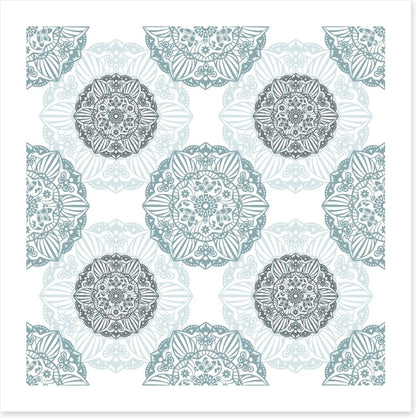 Arabesque snowflakes