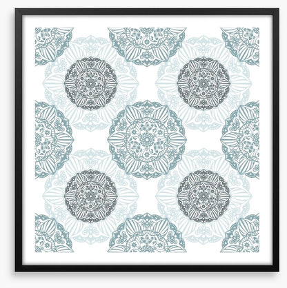 Arabesque snowflakes