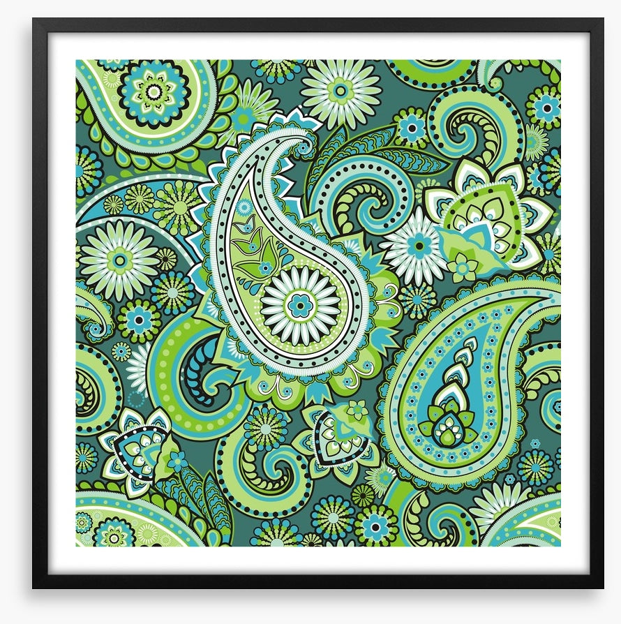 Forest paisley