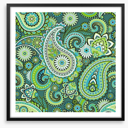 Forest paisley