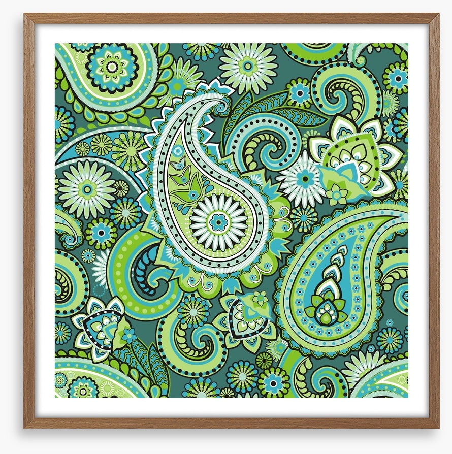 Forest paisley