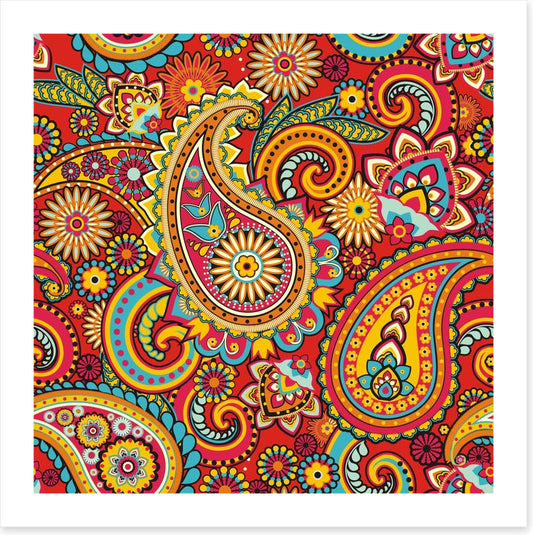 Paisley on fire
