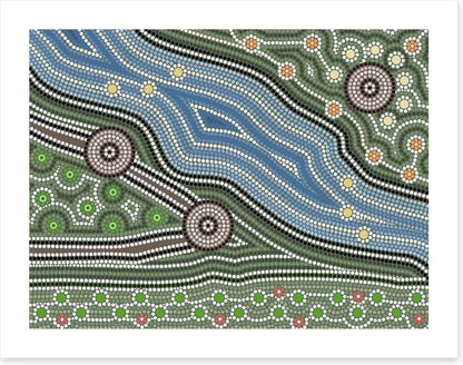 The river track