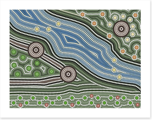 The river track