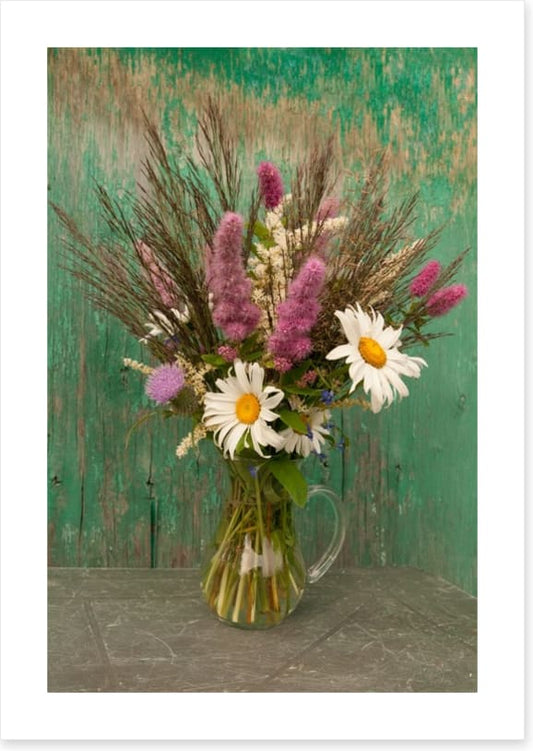 Wildflowers in a jug