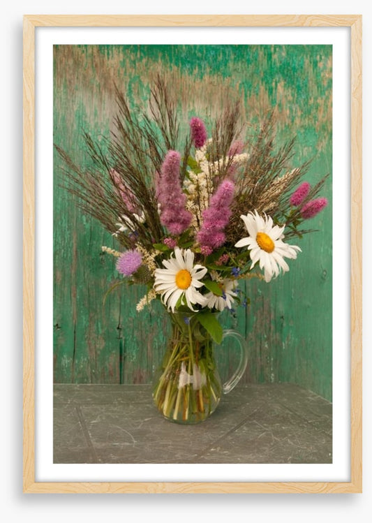 Wildflowers in a jug