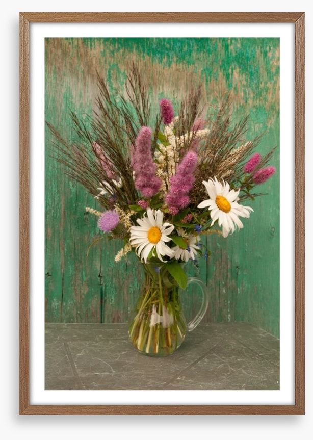 Wildflowers in a jug