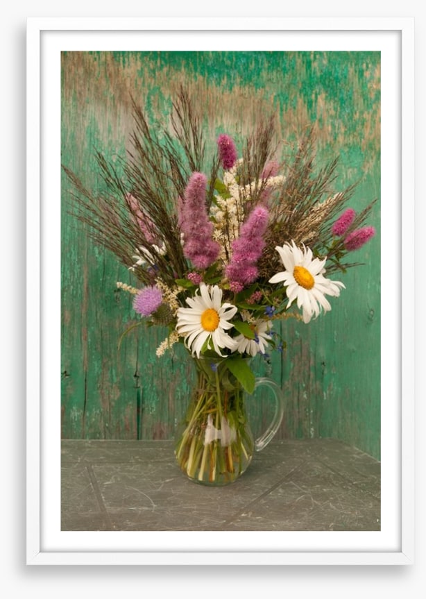 Wildflowers in a jug
