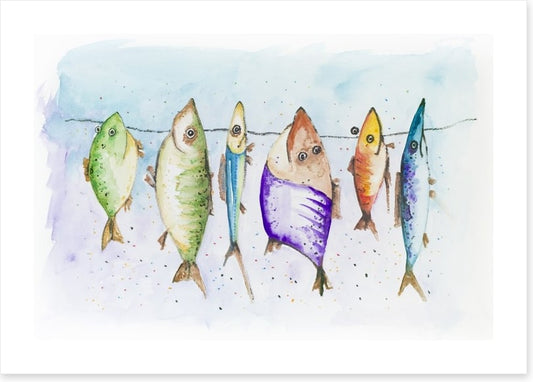 Mackerel on the line