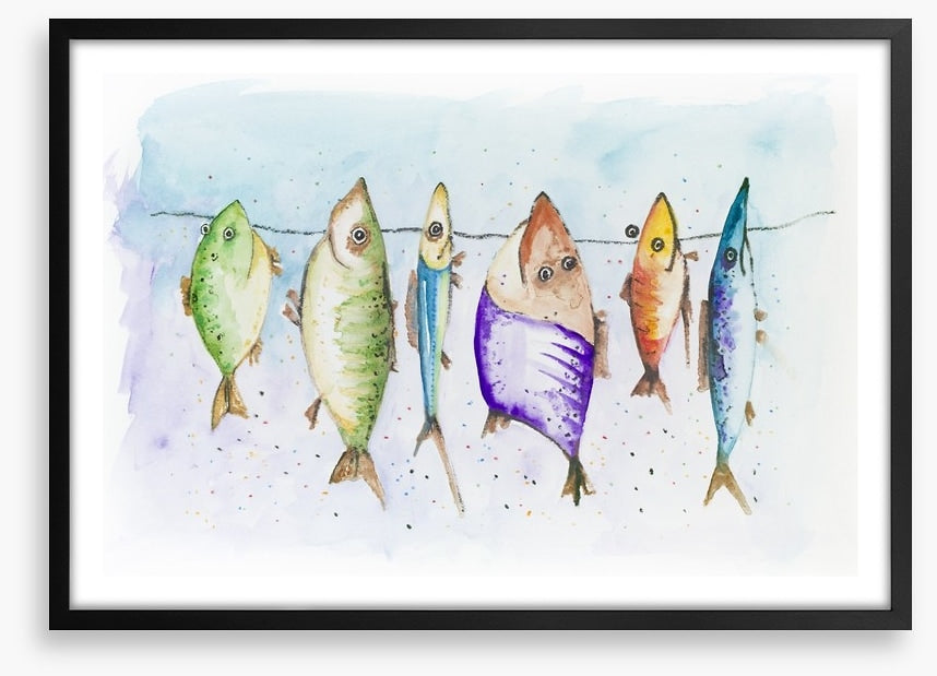 Mackerel on the line