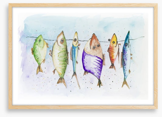 Mackerel on the line
