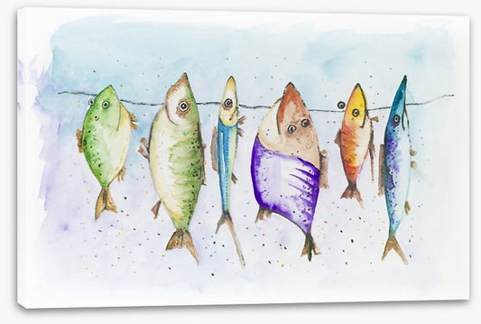 Mackerel on the line