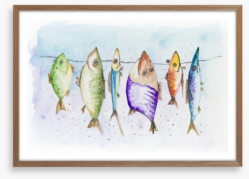 Mackerel on the line