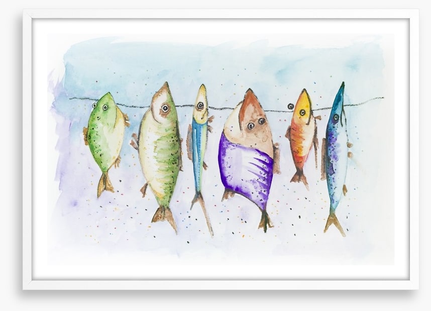 Mackerel on the line