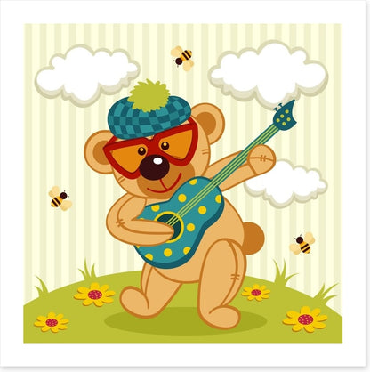 Bear in the band