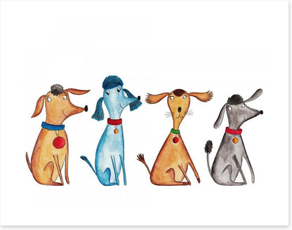 Happy dogs