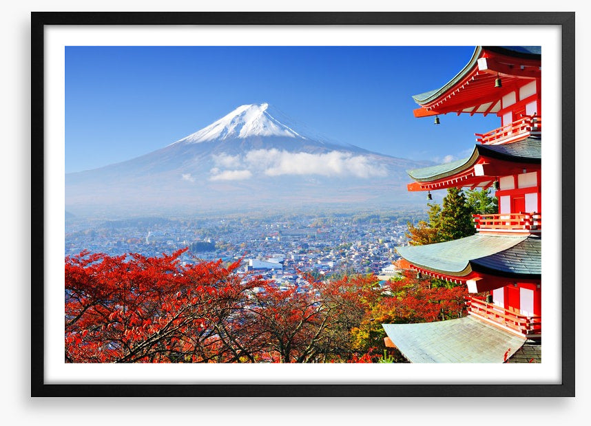 Mt. Fuji and Chureito Pagoda