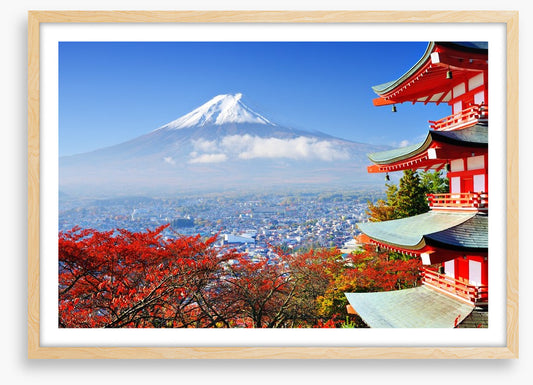 Mt. Fuji and Chureito Pagoda