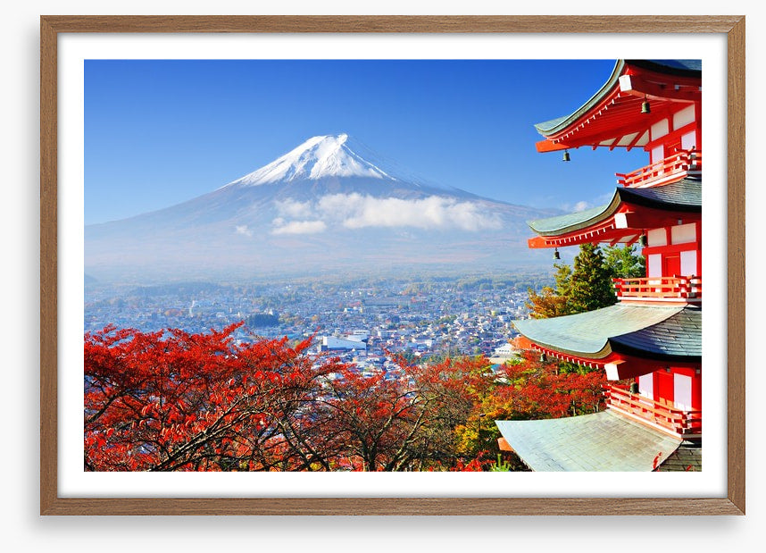 Mt. Fuji and Chureito Pagoda