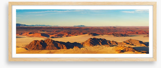 Desolate dunes panorama