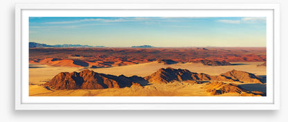 Desolate dunes panorama