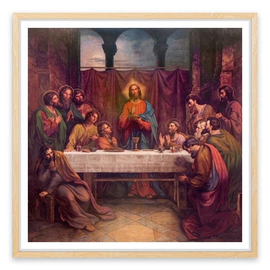 Fresco of the last supper