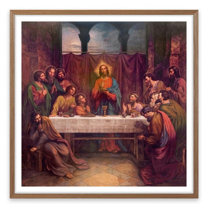 Fresco of the last supper