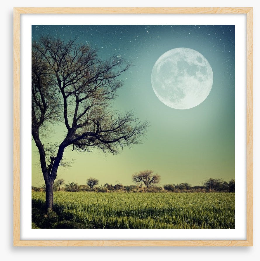Moon glow