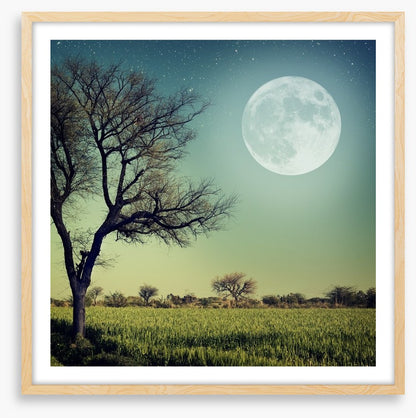 Moon glow