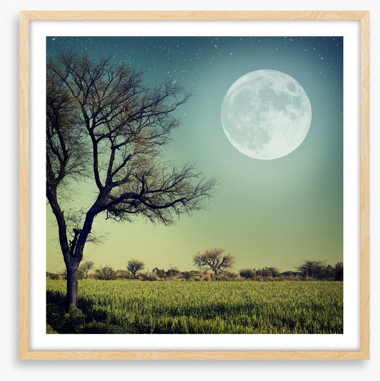 Moon glow