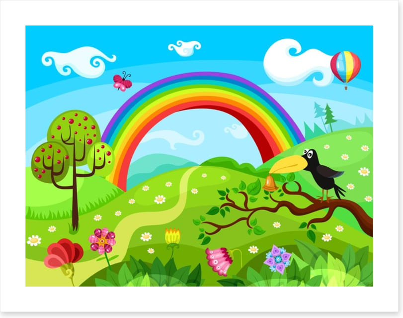 Road to the rainbow