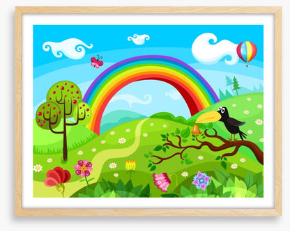 Road to the rainbow