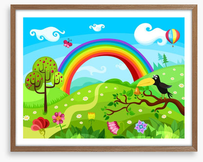 Road to the rainbow