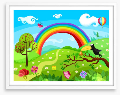 Road to the rainbow