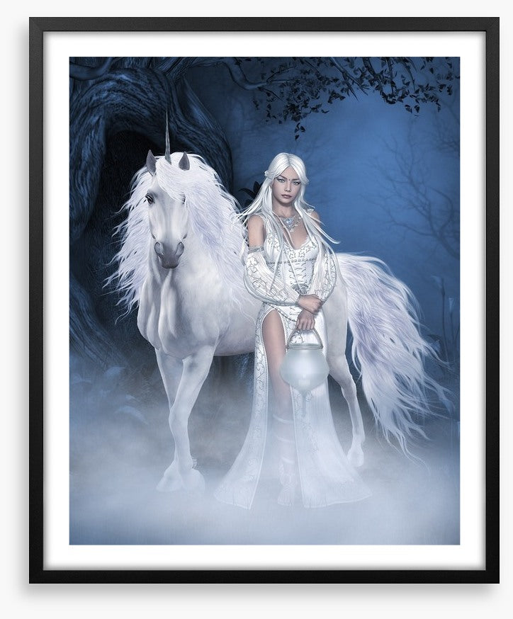 The unicorn maiden