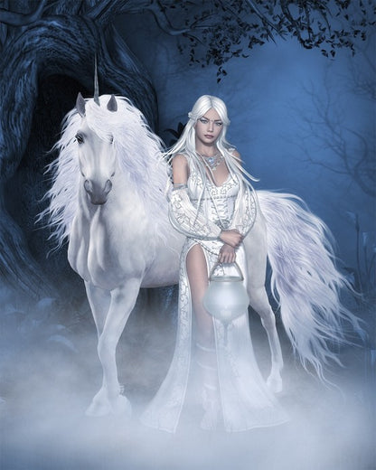 The unicorn maiden