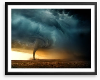 Sunset tornado