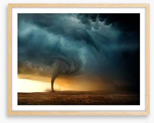 Sunset tornado