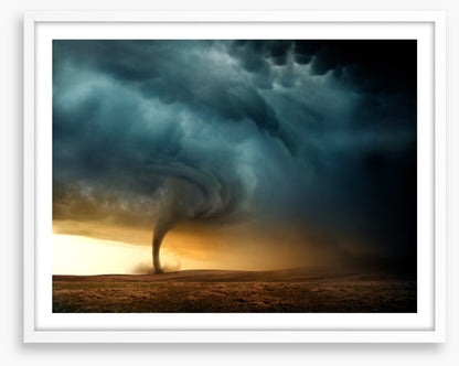 Sunset tornado