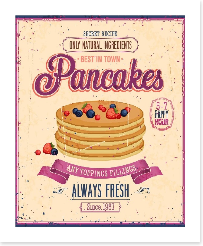 Fresh pancakes