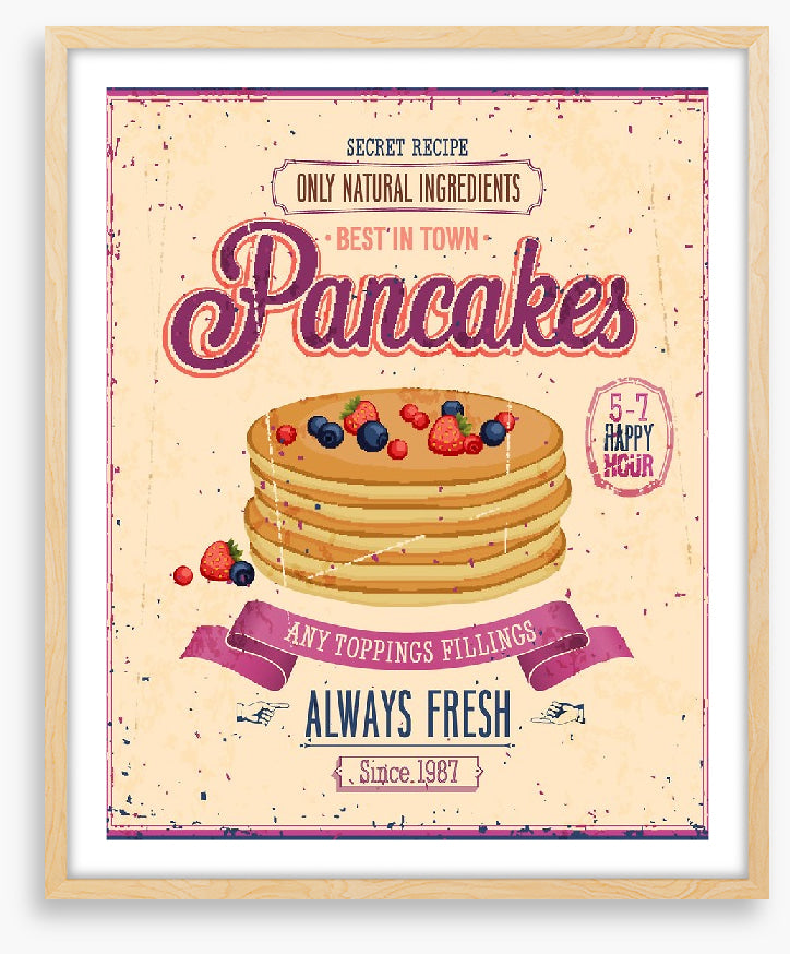 Fresh pancakes