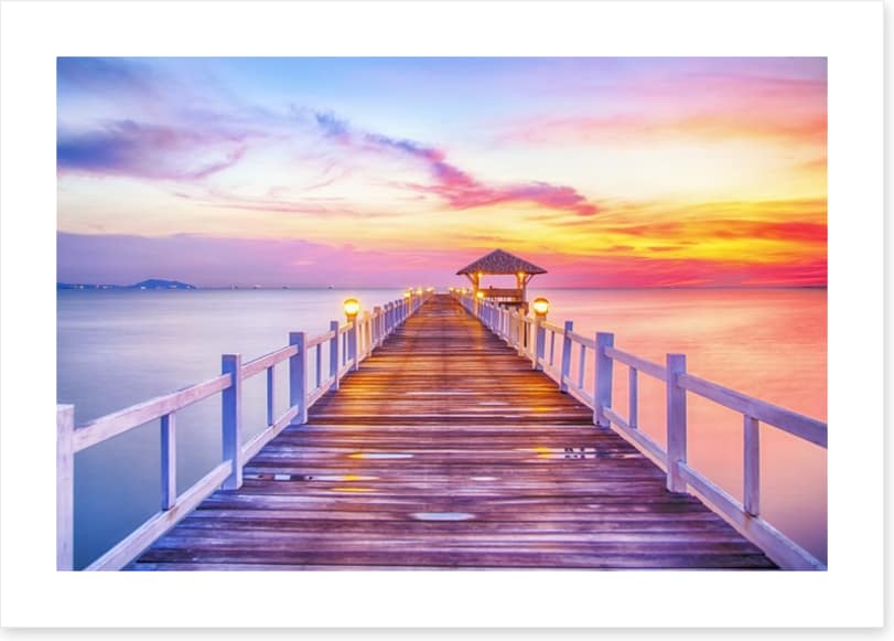 Just before sunrise