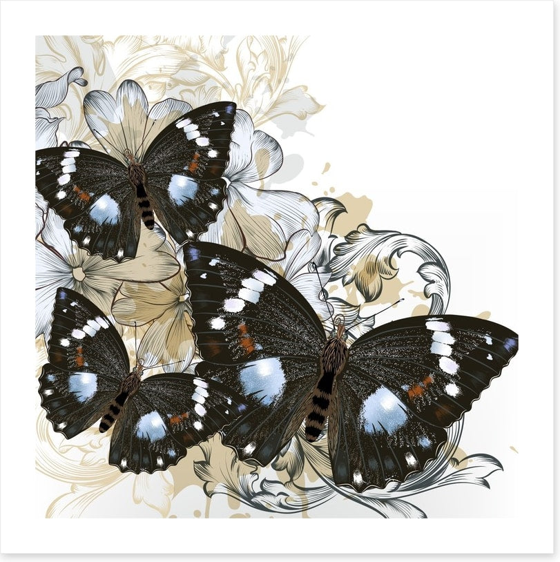 Butterfly filigree