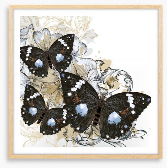 Butterfly filigree