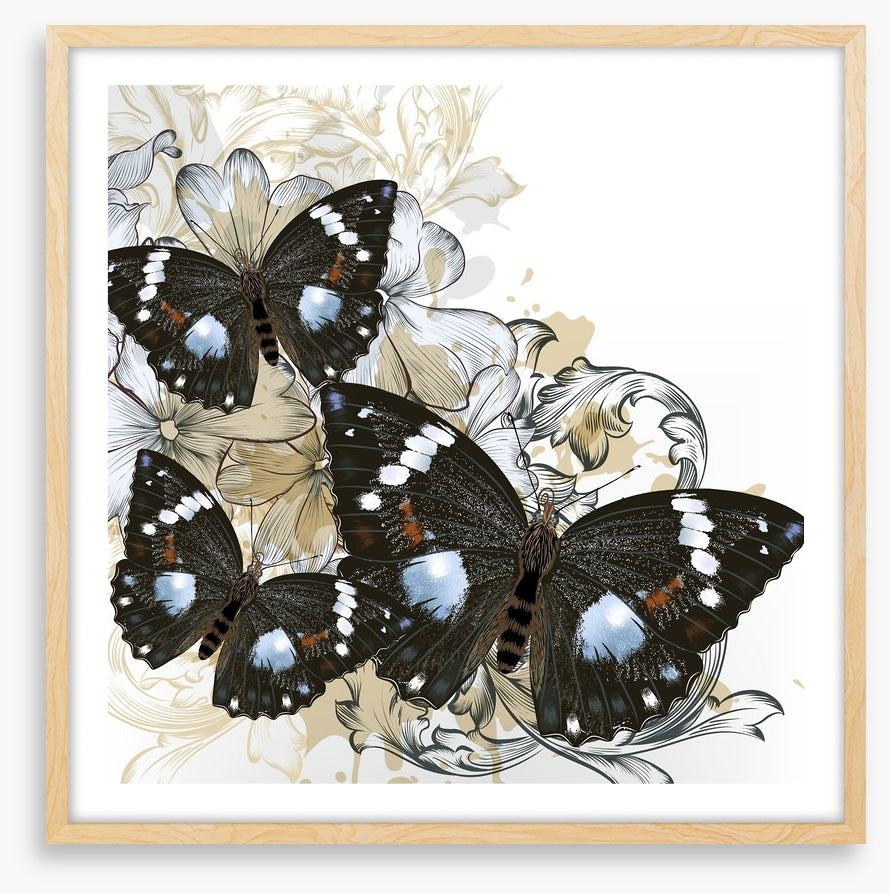 Butterfly filigree
