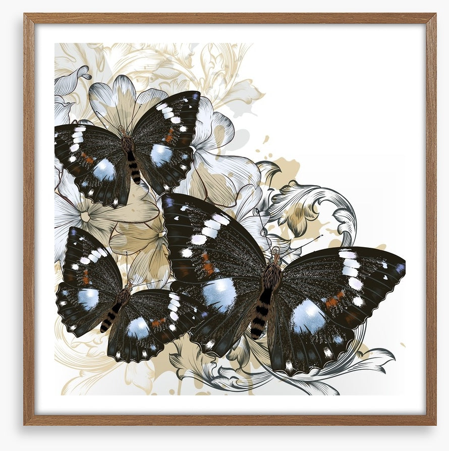 Butterfly filigree