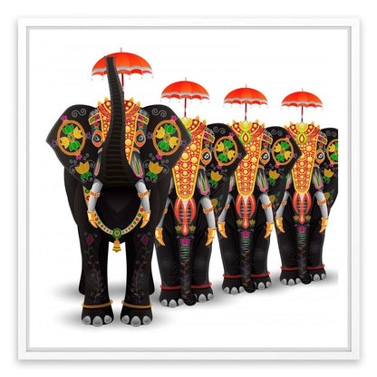Elephant procession
