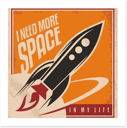 I need more space