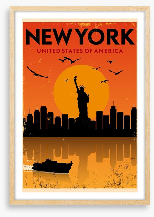 New York sundown